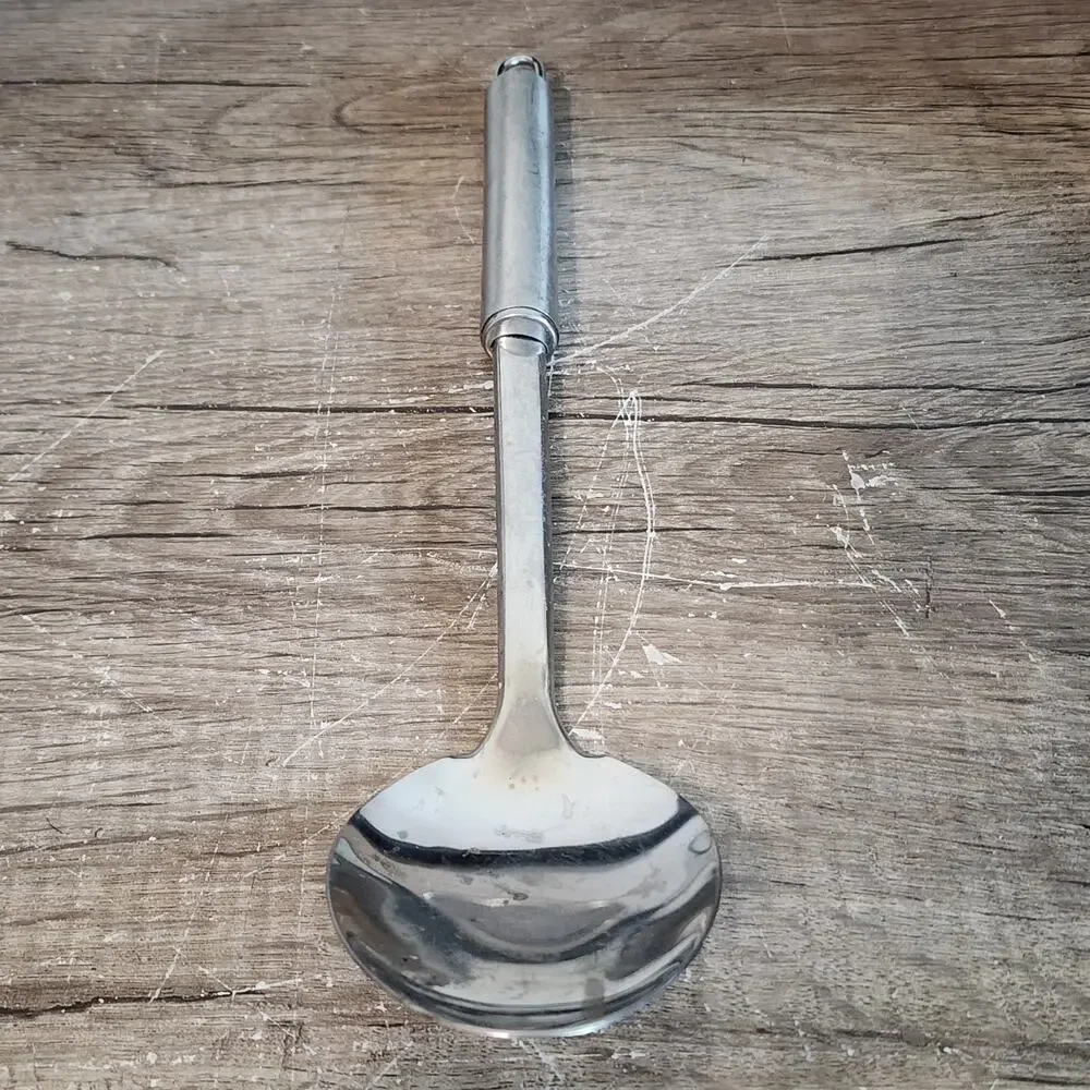 Vintage Ekco 18/8 Stainless Steel Serving Spoon